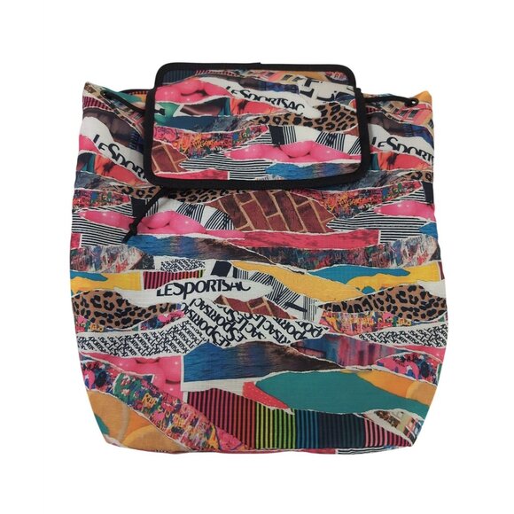 LeSportsac Gabrielle Backpack‎ Y2K College Lightweight Foldable Travel Vacation - Picture 9 of 14
